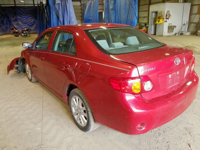 JTDBL40E299035540 - 2009 TOYOTA COROLLA BASE  照片 3