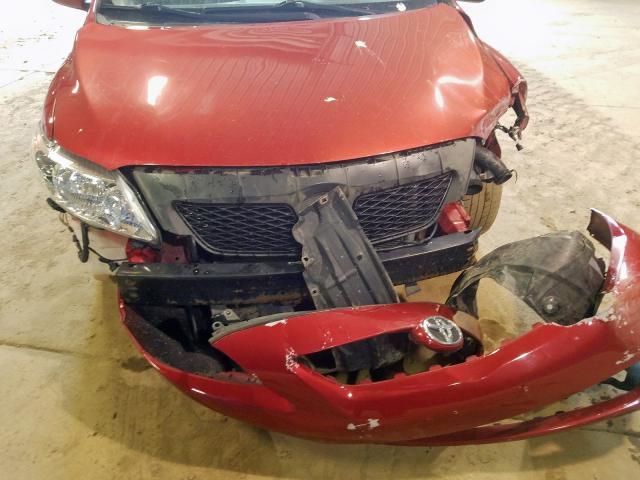 JTDBL40E299035540 - 2009 TOYOTA COROLLA BASE  照片 9