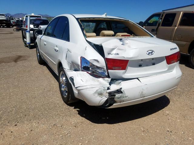 5NPET46C89H548883 - 2009 HYUNDAI SONATA GLS  photo 3