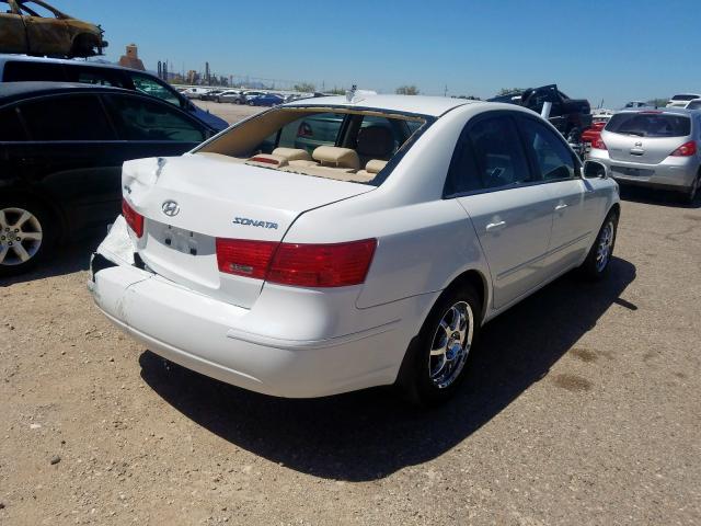 5NPET46C89H548883 - 2009 HYUNDAI SONATA GLS  photo 4