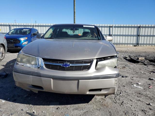 2G1WF52EX19201435 - 2001 CHEVROLET IMPALA BEIGE photo 5