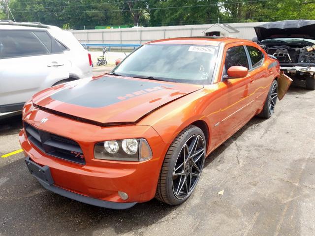 2B3KA53H16H237140 - 2006 DODGE CHARGER R/T  photo 2