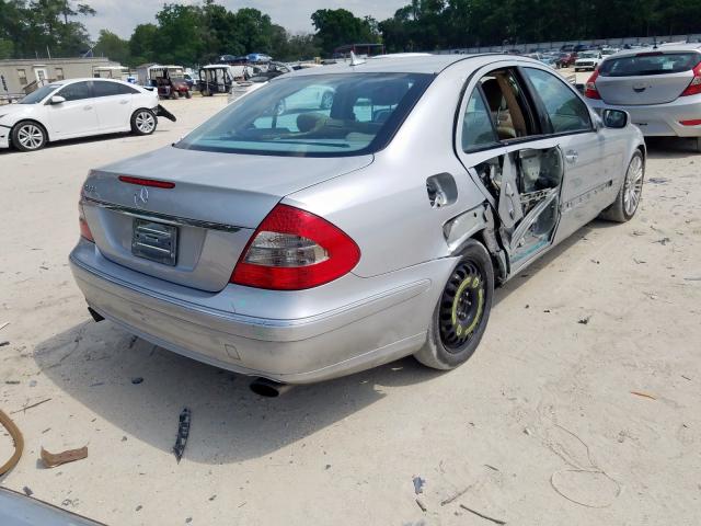 WDBUF72X87B038298 - 2007 MERCEDES-BENZ E 550  photo 4