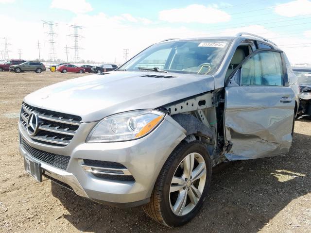 4JGDA5HB4FA447219 - 2015 MERCEDES-BENZ ML 350 4MATIC  photo 2