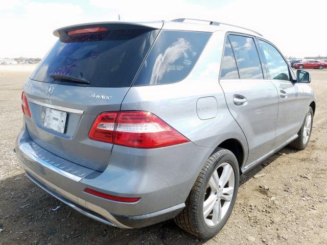 4JGDA5HB4FA447219 - 2015 MERCEDES-BENZ ML 350 4MATIC  photo 4