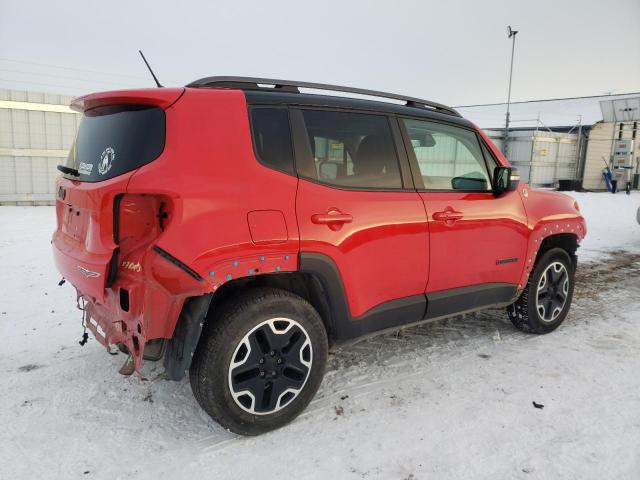 ZACCJBCT3FPB87006 - 2015 JEEP RENEGADE TRAILHAWK RED photo 3