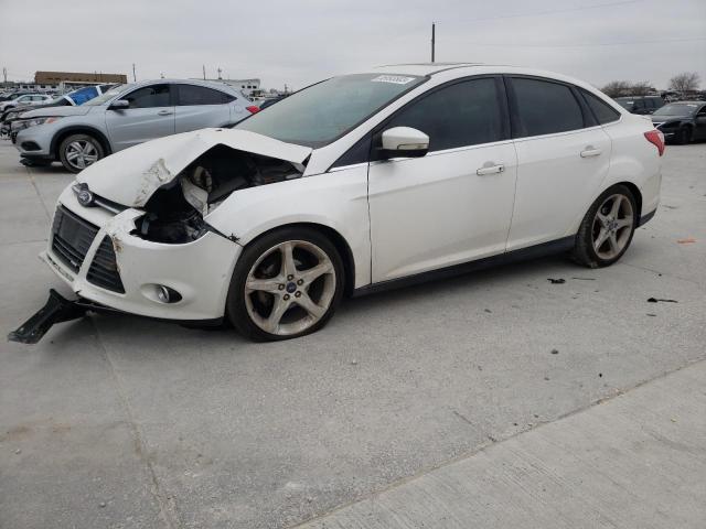 1FADP3J21DL372276 - 2013 FORD FOCUS TITANIUM WHITE photo 1