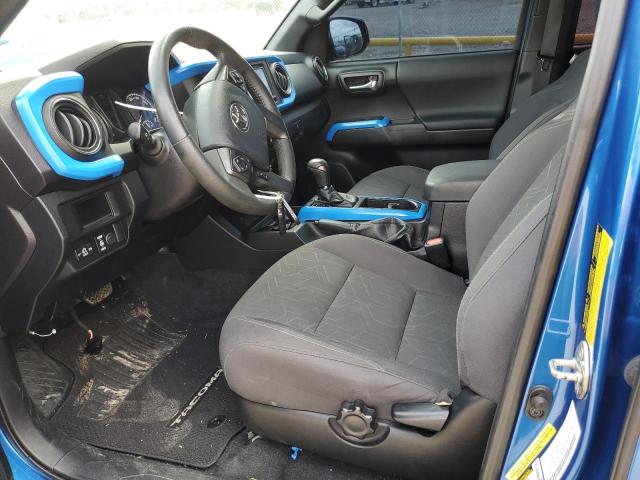 5TFAZ5CN8GX014874 - 2016 TOYOTA TACOMA DOUBLE CAB 蓝色 照片 7