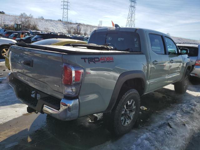 3TMCZ5AN1PM548252 - 2023 TOYOTA TACOMA DOUBLE CAB 灰色 照片 3