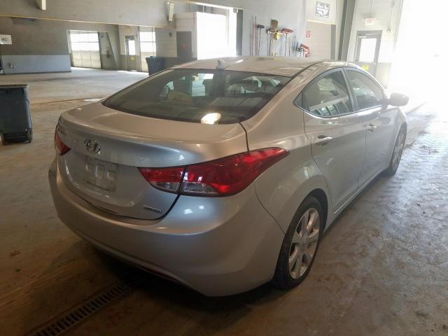 KMHDH4AE1DU888196 - 2013 HYUNDAI ELANTRA GLS  photo 4