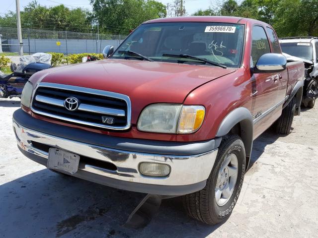 5TBRT34182S245480 - 2002 TOYOTA TUNDRA ACCESS CAB  photo 2