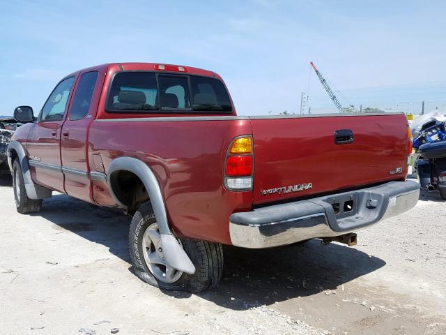 5TBRT34182S245480 - 2002 TOYOTA TUNDRA ACCESS CAB  照片 3