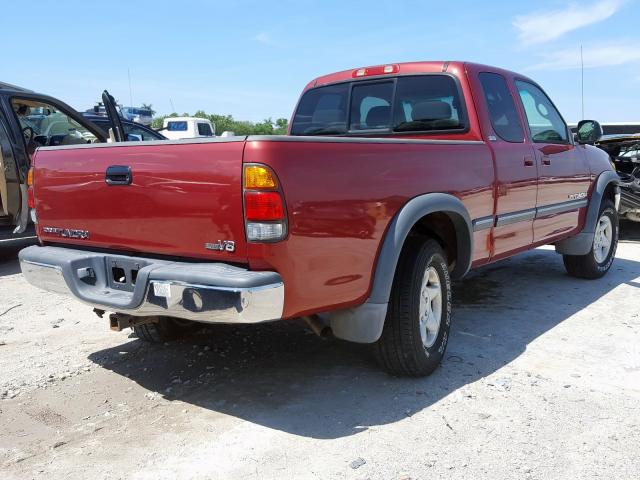 5TBRT34182S245480 - 2002 TOYOTA TUNDRA ACCESS CAB  photo 4