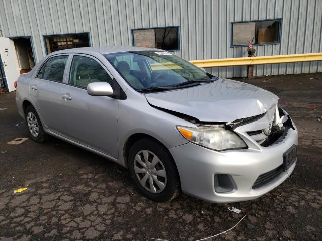 5YFBU4EE6DP220912 - 2013 TOYOTA COROLLA BASE SILVER photo 4