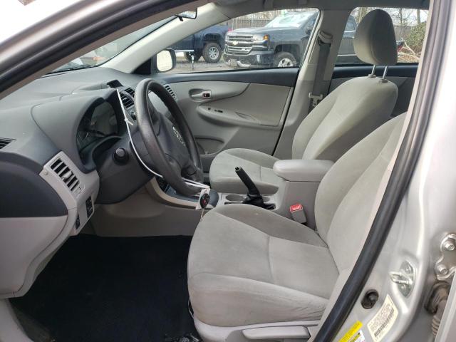 5YFBU4EE6DP220912 - 2013 TOYOTA COROLLA BASE SILVER photo 7