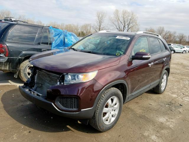 5XYKT4A26BG125301 - 2011 KIA SORENTO BASE  photo 2