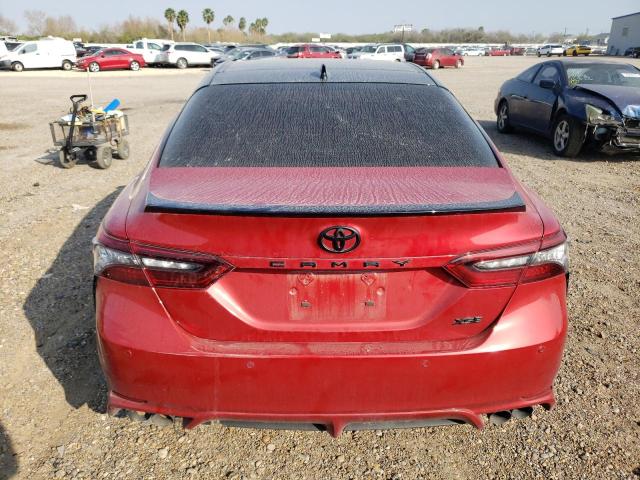 4T1KZ1AK5MU053954 - 2021 TOYOTA CAMRY TRD RED photo 6