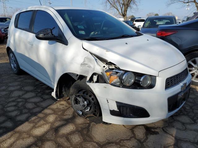 1G1JA6SH8F4172049 - 2015 CHEVROLET SONIC LS 白色 照片 4