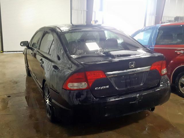 1HGFA16919L028020 - 2009 HONDA CIVIC EXL  լուսանկար 3