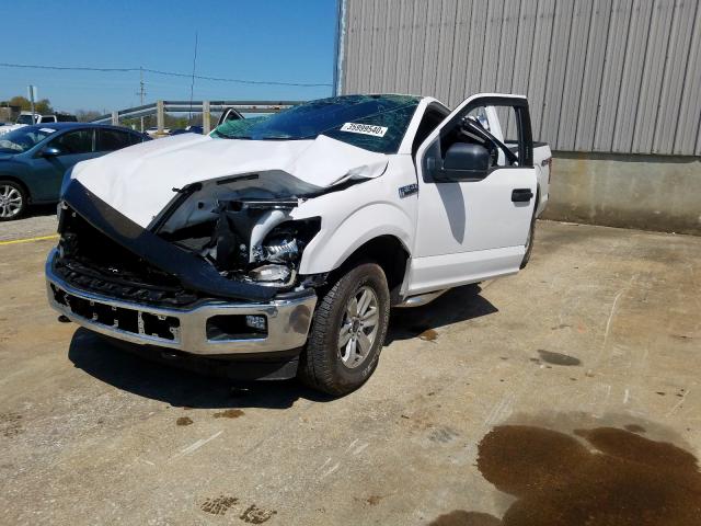 1FTEX1EP4KKC01453 - 2019 FORD F150 SUPER CAB  photo 2