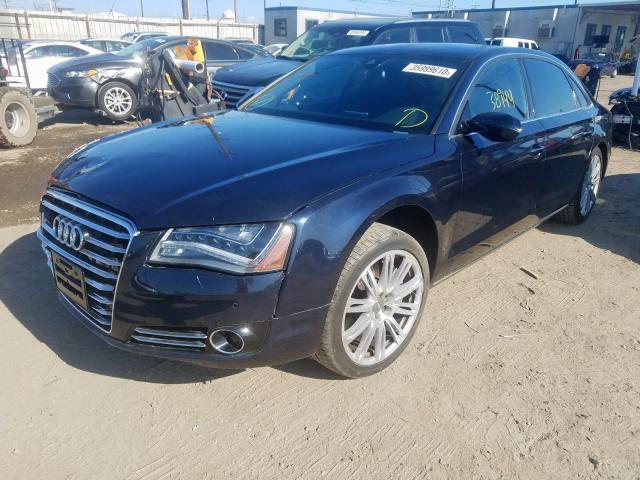 WAUR2AFD9EN006050 - 2014 AUDI A8 L QUATTRO  photo 2