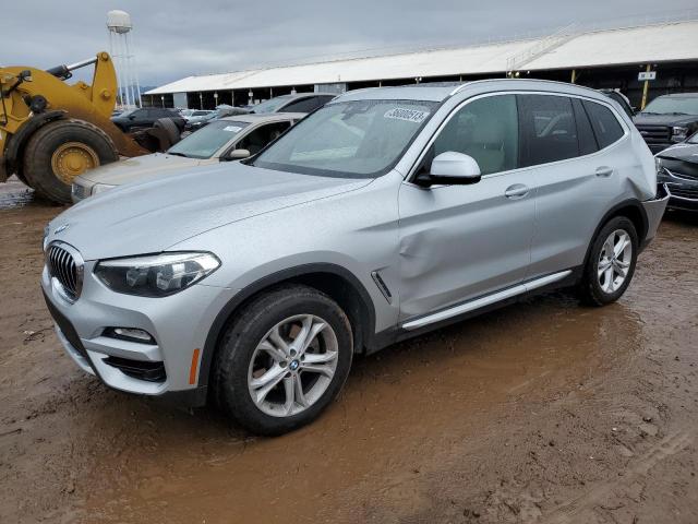 5UXTR7C54KLR46475 - 2019 BMW X3 SDRIVE30I SILVER photo 1