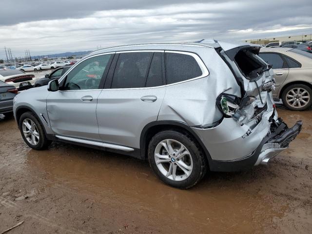 5UXTR7C54KLR46475 - 2019 BMW X3 SDRIVE30I SILVER photo 2