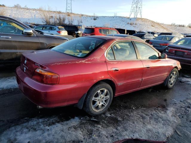 19UUA56651A005554 - 2001 ACURA 3.2TL BURGUNDY photo 3