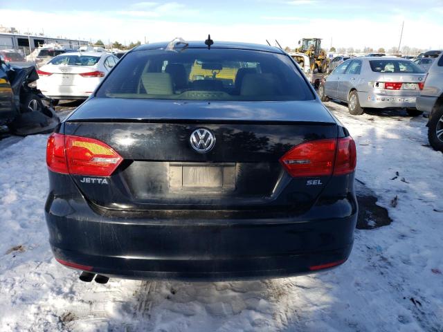 3VWL07AJ4EM403414 - 2014 VOLKSWAGEN JETTA SEL BLACK photo 6