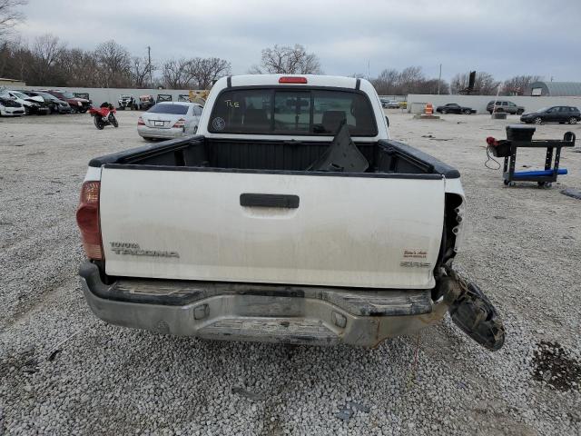 5TETX22N87Z392197 - 2007 TOYOTA TACOMA ACCESS CAB WHITE photo 6