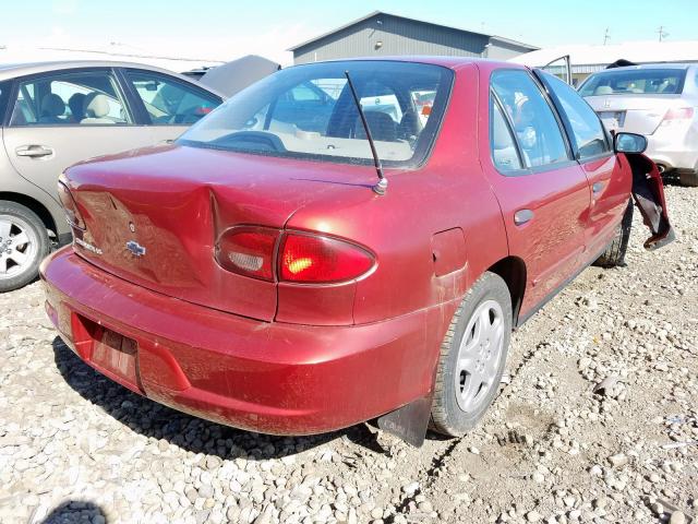 1G1JF5245Y7221945 - 2000 CHEVROLET CAVALIER LS  photo 4