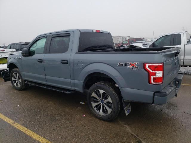 1FTEW1E4XLKD61072 - 2020 FORD F150 SUPERCREW GRAY photo 2