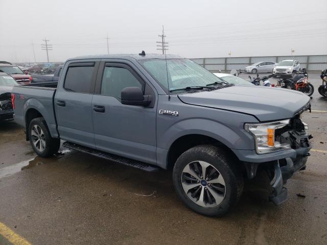 1FTEW1E4XLKD61072 - 2020 FORD F150 SUPERCREW GRAY photo 4