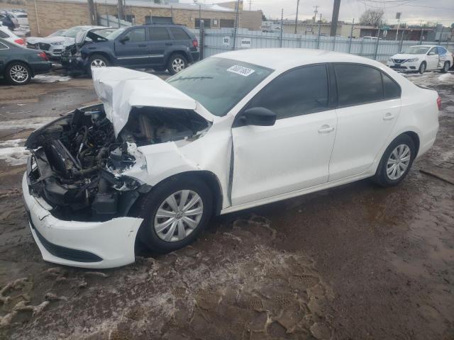 3VW2K7AJ9EM367273 - 2014 VOLKSWAGEN JETTA BASE 白色 照片 1