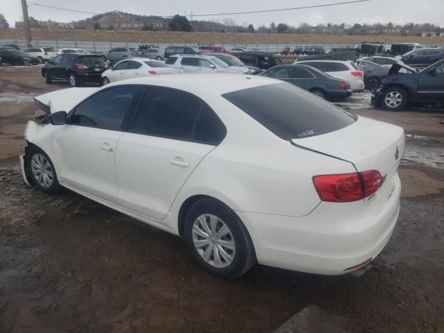 3VW2K7AJ9EM367273 - 2014 VOLKSWAGEN JETTA BASE 白色 照片 2