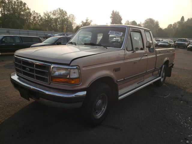 1FTHX25G0TEA65647 - 1996 FORD F250 TAN photo 2