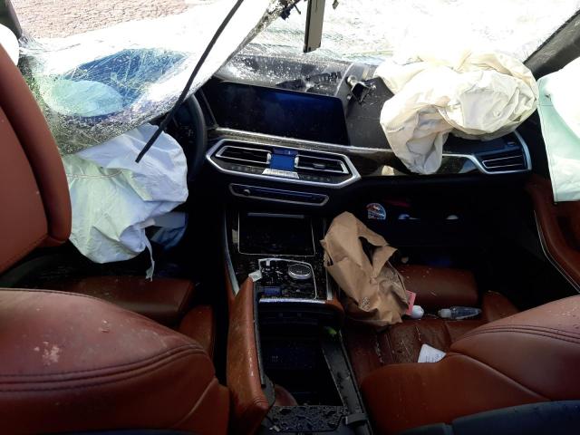 5UXCR6C02M9D98638 - 2021 BMW X5 XDRIVE40I BLACK photo 8