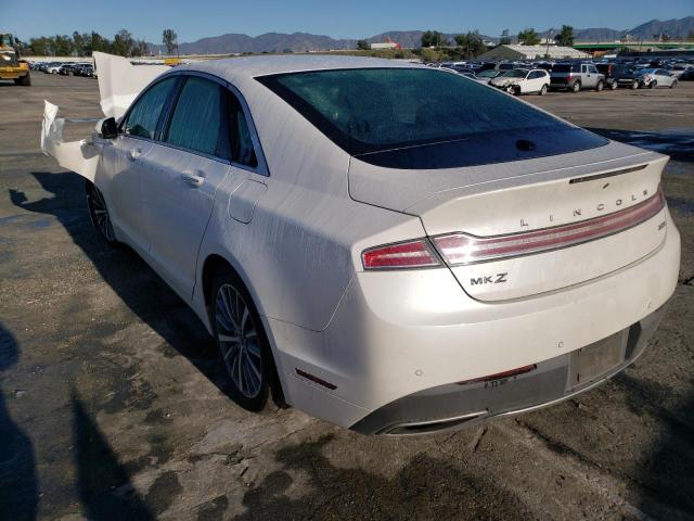 3LN6L5KU1HR663745 - 2017 LINCOLN MKZ HYBRID PREMIERE WHITE photo 2