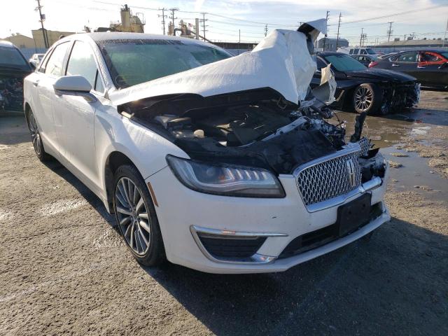 3LN6L5KU1HR663745 - 2017 LINCOLN MKZ HYBRID PREMIERE WHITE photo 4