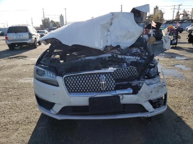 3LN6L5KU1HR663745 - 2017 LINCOLN MKZ HYBRID PREMIERE WHITE photo 5