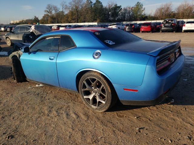 2C3CDZAT3FH865522 - 2015 DODGE CHALLENGER SXT BLUE photo 2