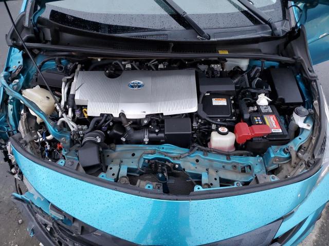 JTDKARFP3H3009915 - 2017 TOYOTA PRIUS PRIM Blau Foto 11