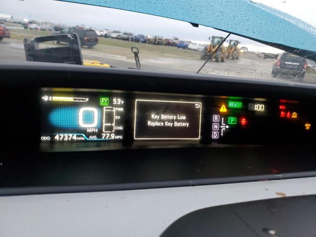 JTDKARFP3H3009915 - 2017 TOYOTA PRIUS PRIM Blau Foto 9