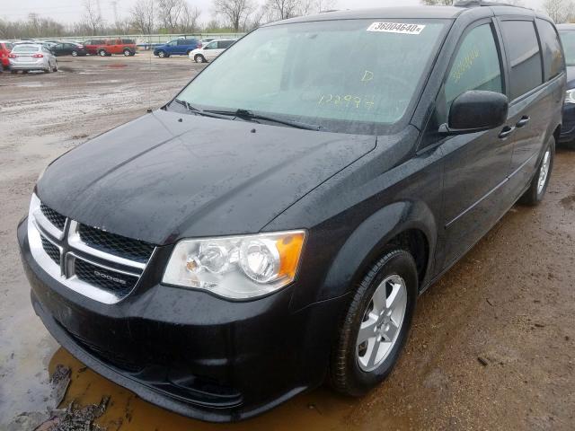 2C4RDGCG0CR122994 - 2012 DODGE GRAND CARAVAN SXT  photo 2