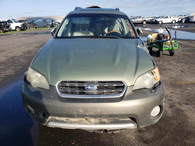 4S4BP86CX54367097 - 2005 SUBARU LEGACY OUTBACK H6 R LL BEAN GREEN photo 5