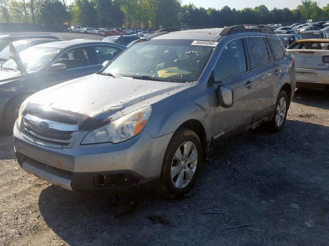 4S4BRCKC5B3357775 - 2011 SUBARU OUTBACK 2.5I LIMITED  photo 2