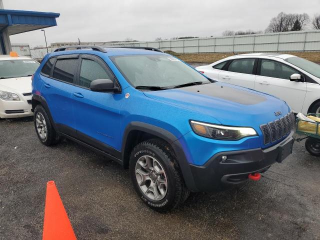 1C4PJMBX1MD253209 - 2021 JEEP CHEROKEE TRAILHAWK ლურჯი ფოტო 4