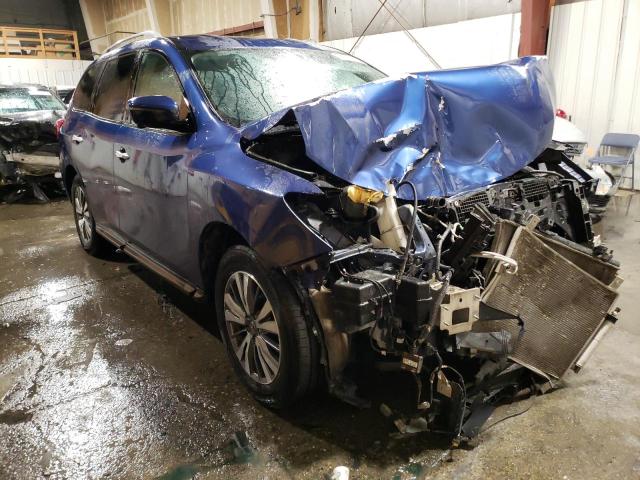 5N1DR2MM4KC626390 - 2019 NISSAN PATHFINDER S BLUE photo 4