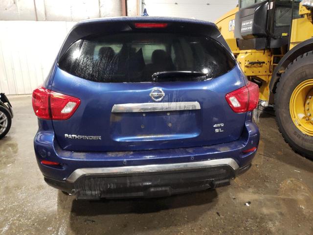 5N1DR2MM4KC626390 - 2019 NISSAN PATHFINDER S BLUE photo 6