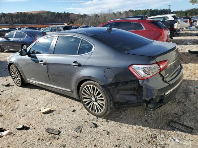 KNALN4D70E5124404 - 2014 KIA CADENZA PREMIUM GRAY photo 2